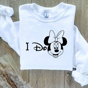 Disney "I Do" matching Sweatshirt Sweater